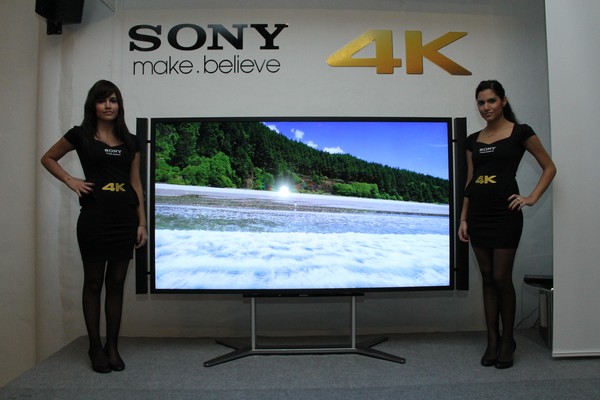 Sony Unveils 4K LCD TV